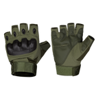 Рукавички тактичні польові універсальні рукавиці для мисливців та силових структур L Олива (SK-N6649LS) - зображення 1