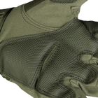 Рукавички тактичні польові універсальні рукавиці для мисливців та силових структур L Олива (SK-N6649LS) - зображення 4
