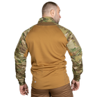Рубашка тактическая полевая износостойкая летне-весенняя рубашка KOMBAT XXXL Multicam/Койот (SK-N7072XXXLS) - изображение 4