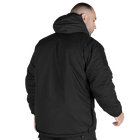 Куртка тактична польова зносостійка теплий верх для силових структур XL Чорний (SK-N6578XLS) - зображення 4