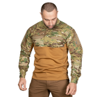 Рубашка тактическая полевая износостойкая летне-весенняя рубашка KOMBAT XXL Multicam/Койот (SK-N7072XXLS) - изображение 2