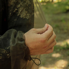 Анорак тактический камуфляжный универсальный маскировочный с антимоскитной сетки KOMBAT 5851M Олива (SK-N5851S) - изображение 3