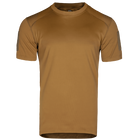 Футболка тактическая мужская летняя повседневная футболка для силовых структур XXL Койот (SK-N5867XXLS) - изображение 4