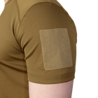 Футболка мужская тактическая полевая повседневная футболка для спецсужб (XL) Койот (SK-N7136 (XL)S) - изображение 5