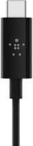 Kabel Belkin USB-C to 3.5 mm Audio Cable 1.8m Black (F7U079BT06-BLK) - obraz 6