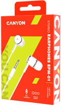 Навушники Canyon EPM-01 White (CNE-CEPM01W) - зображення 3