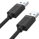Kabel Unitek USB 2.0 AM-AM 1,5 m Czarny (Y-C442GBK) - obraz 2
