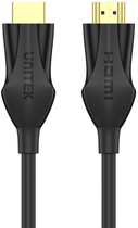 Kabel Unitek HDMI - HDMI 2.1 8K, 4K 120 Hz 1 m (C11060BK-1M) - obraz 3