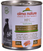 Mokra karma dla psów małych ras Almo Nature Classic Dog Kurczak, marchew i ryż 280 g (8001154125245)
