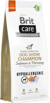 Karma sucha dla psów Brit care dog hypoallergenic dog show champion 12 kg (8595602559107) - obraz 1