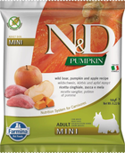 Karma sucha dla psów małych ras Farmina N&D Pumpkin Adult Mini Boar&Apple 100 g (8010276033765)