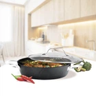 Каструля з кришкою Maestro MR-4426-S 26 см 2.5 л чорна
