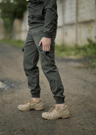 Теплые штаны нгу на флисе Брюки карго Олива софт шелл 48 - изображение 4