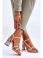 Жіночі сандалі S.Barski D&A CR-232 36 Бежеві (5905677006759) - зображення 3