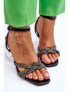 Жіночі сандалі S.Barski Randy 37 Чорні (3090275737647) - зображення 7