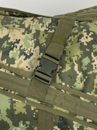 Сумка баул-рюкзак тактичний Ranger LE2866 100л піксельний камуфляж - зображення 5