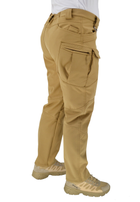 Тактические утепленные штаны Eagle PA-04 IX7 Soft Shell на флисе Песок (Койот) 3XL - изображение 6