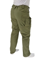 Тактические утепленные штаны Eagle PA-04 IX7 Soft Shell на флисе Olive Green L - изображение 6