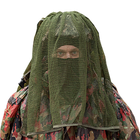 Маскувальна сітка на шолом каску Brotherhood тактична для ВСУ темно-зелений - зображення 3