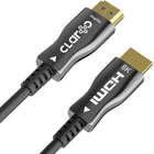 Kabel Claroc HDMI - HDMI 2.1 AOC 8K 120 Hz 10 m (FEN-HDMI-21-10M) - obraz 2