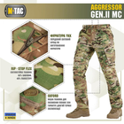Тактические военные штаны M-Tac Aggressor Gen II Multicam, штаны армейские S, полевые мужские брюки агресор - изображение 5