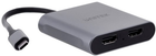 Adapter Unitek USB-C do 2x HDMI 4K MST (V1404B) - obraz 1