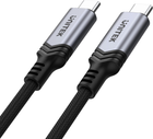 Kabel Unitek USB-C PD 240 W 2 m Czarny (C14110GY-2M) - obraz 2