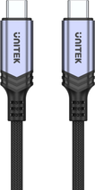 Kabel Unitek USB-C PD 240 W 2 m Czarny (C14110GY-2M) - obraz 3