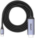 Кабель Unitek USB-C to HDMI 2.1 8K 1.8 м Black (4894160048257) - зображення 5