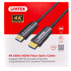 Kabel Unitek HDMI - HDMI 2.0 AOC 4K 60 Hz 40 m (C11072BK-40M) - obraz 7