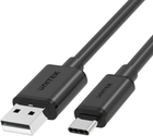 Кабель Unitek USB-A 2.0 - USB-C 1.5m C14067BK - зображення 1