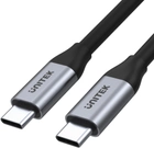 Кабель Unitek USB-C na USB-C 10Gbps 4K 60Hz 20V/5A (C14082ABK) - зображення 1