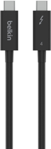 Kabel Belkin Thunderbolt 4 USB-C - USB-C 2 m Czarny (CAB007BT1MBK) - obraz 1