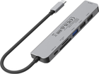 Hub USB Unitek USB-C 7 w 1 (4894160049117) - obraz 3