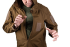 Тактична куртка SMILO soft shell XL coyote - изображение 5