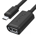 Кабель Unitek microUSB-USB 2.0 0.22 м Black (Y-C438GBK)