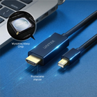Адаптер Unitek mini DisplayPort для HDMI 4K 30Hz 2 м (4894160046833) - зображення 5