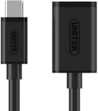 Przedłużacz Unitek Y-C476BK USB-C - USB 0.2 m Czarny (Y-C476BK) - obraz 3