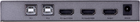 Przełącznik Unitek HDMI 2.0 + USB Srebrny (4894160048301) - obraz 4