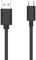 Adapter Unitek YC14103BK-1.5M USB-A - USB-C 1.5 m Czarny (C14103BK-1.5M) - obraz 3