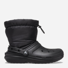 Śniegowce damskie wysokie Crocs Classic Lined Neo Puff Boot 206630-BKBK M5/W7 37-38 23 cm Czarne (191448591523) - obraz 1