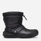 Śniegowce damskie wysokie Crocs Classic Lined Neo Puff Boot 206630-BKBK M7/W9 39-40 25 cm Czarne (191448591547) - obraz 1