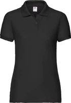 Теніска Fruit of the Loom 65:35 Polo Ladies Черный L
