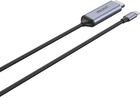 Adapter Unitek Kabel USB-C do DP 1.4 8K@60Hz 1.8 m (4894160048264) - obraz 3