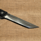 Складной выкдиной нож Tanto F6 Flipper с Подшипником (Подшипниковым механизмом) из Стали D2 - изображение 3