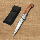 2 в 1 - Охотничий Антибликовый нож BK 7 58HRC + Выкидной нож K55 - изображение 5