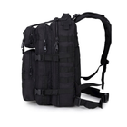 Тактический рюкзак на 25л (45х24х22см), M05 Черный - изображение 5
