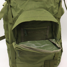 Тактичний рюкзак на 60л (35x27x60см), М14 Оливковий - зображення 7