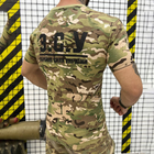Мужская хлопковая футболка приталенного кроя с патриотическим принтом мультикам размер M - изображение 3