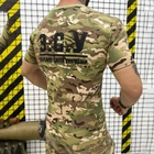 Мужская хлопковая футболка приталенного кроя с патриотическим принтом мультикам размер L - изображение 3